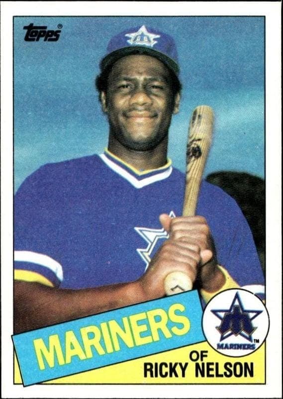 1985 topps Ricky Nelson