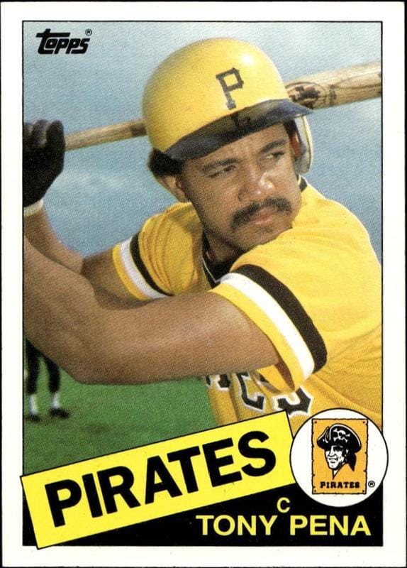 1985 Topps Tony Pena #358 trading card