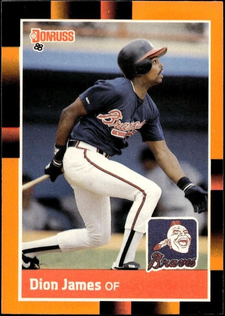 Dion James 1988 Donruss Baseball's Best #29 Baseball Trading Card - Front 1988 Donruss Baseball's Best Dion James #29 baseball trading card front