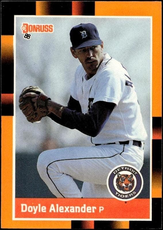 1988 donruss Doyle Alexander