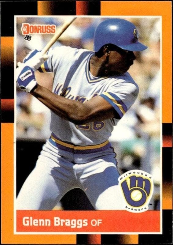 1988 Donruss Baseball's Best Glenn Braggs #15 trading card