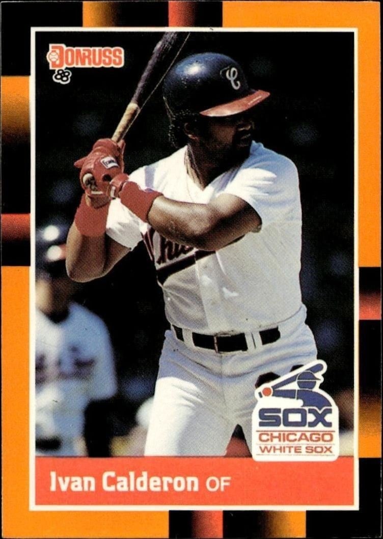 Ivan Calderon 1988 Donruss Baseball's Best #25 Baseball Trading Card - Front 1988 Donruss Baseball's Best Ivan Calderon #25 baseball trading card front