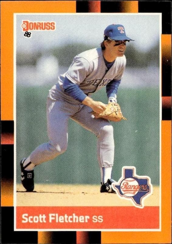 1988 Donruss Baseball's Best Scott Fletcher #32 trading card