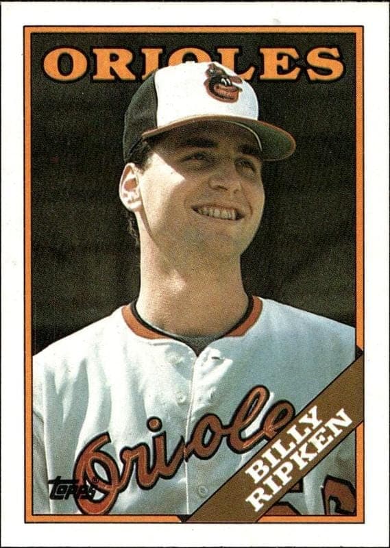 1988 topps Billy Ripken