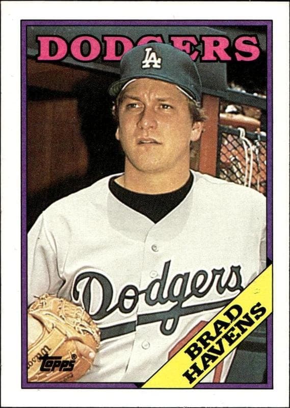 1988 topps Brad Havens