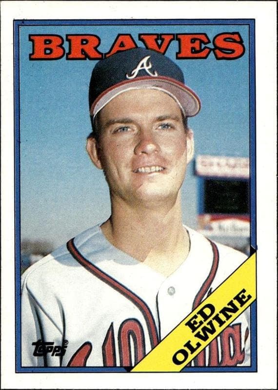 1988 topps Ed Olwine