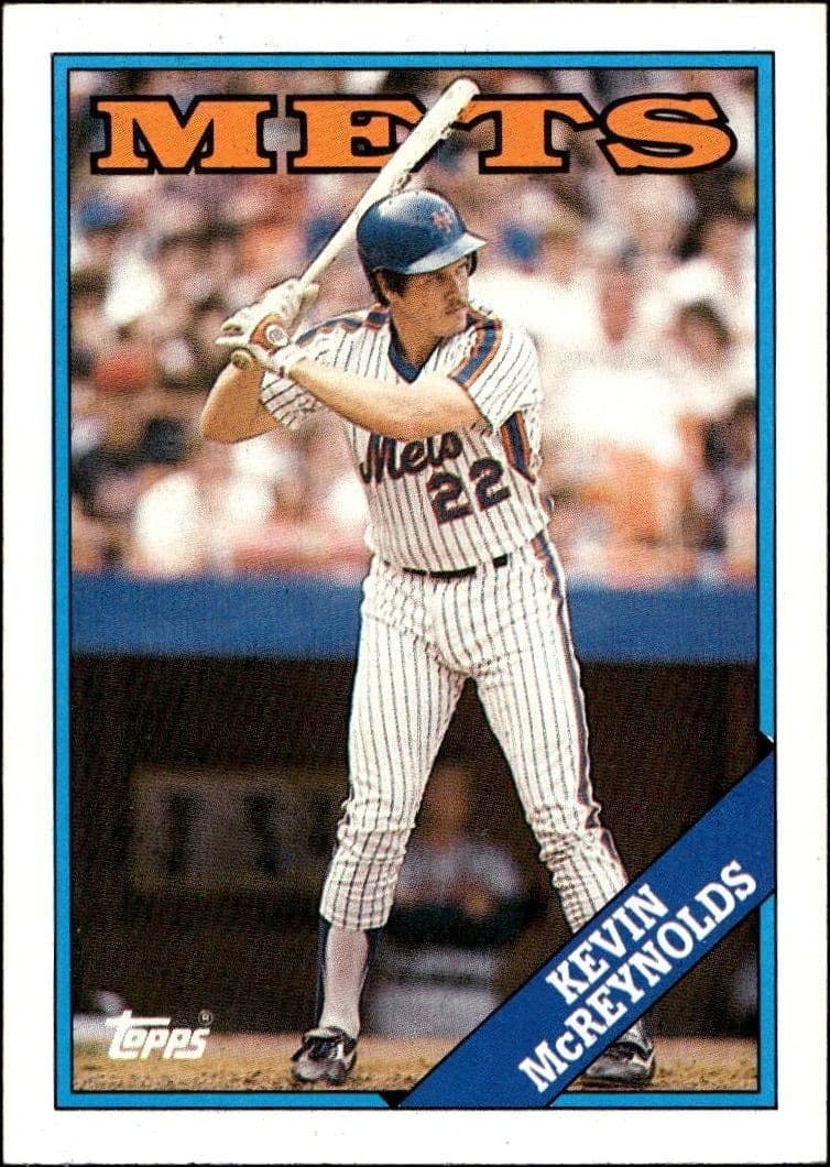 1988 topps Kevin McReynolds