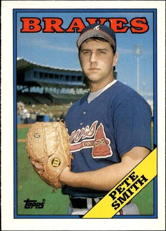 1988 Topps Traded Pete Smith #111T trading card