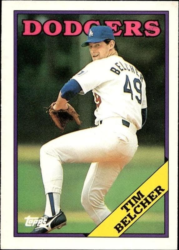 1988 Topps Traded Tim Belcher #12T trading card