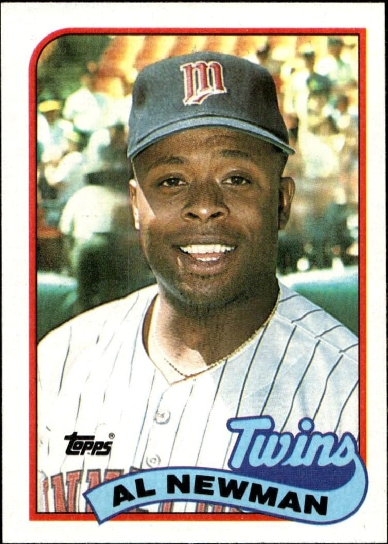 Al Newman 1989 Topps #503 Baseball Trading Card - Front 1989 Topps Al Newman #503 baseball trading card front