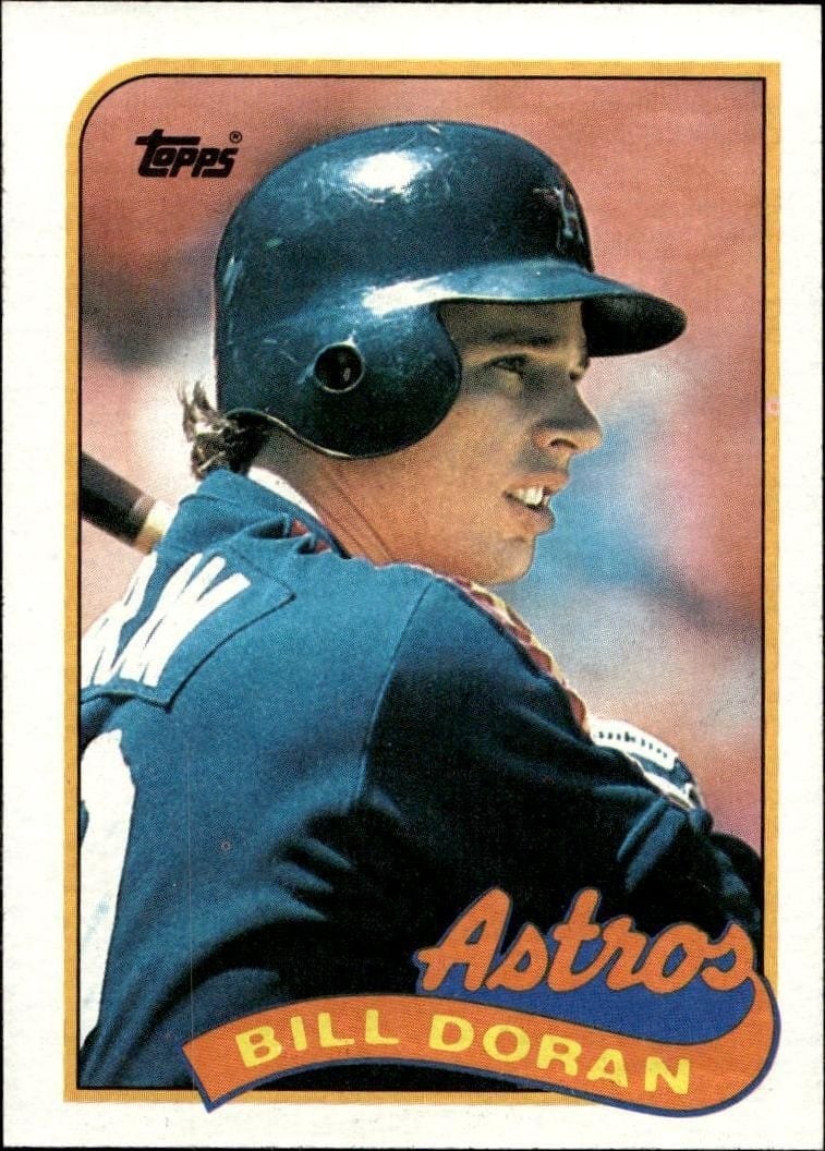 Bill Doran 1989 Topps #226 Baseball Trading Card - Front 1989 Topps Bill Doran #226 baseball trading card front