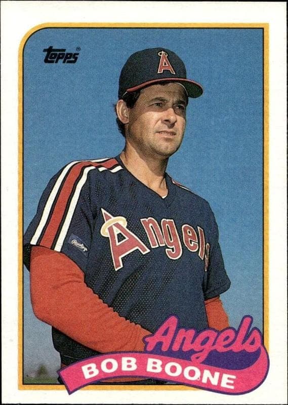1989 topps Bob Boone