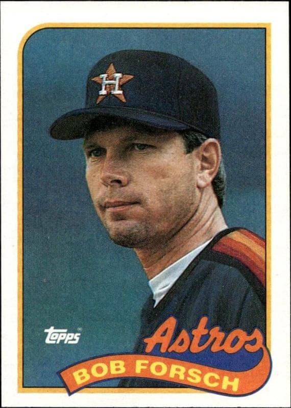 1989 topps Bob Forsch