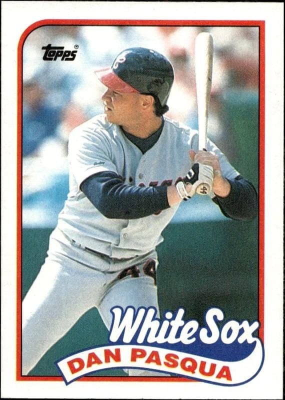 1989 topps Dan Pasqua
