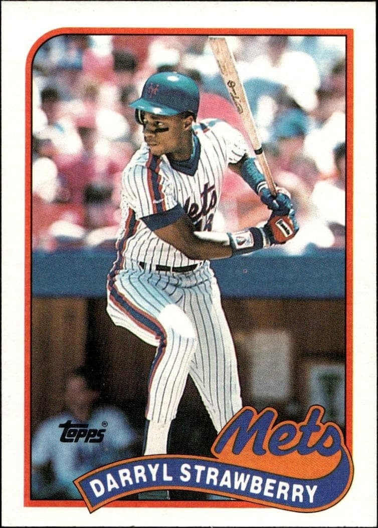 1989 topps Darryl Strawberry