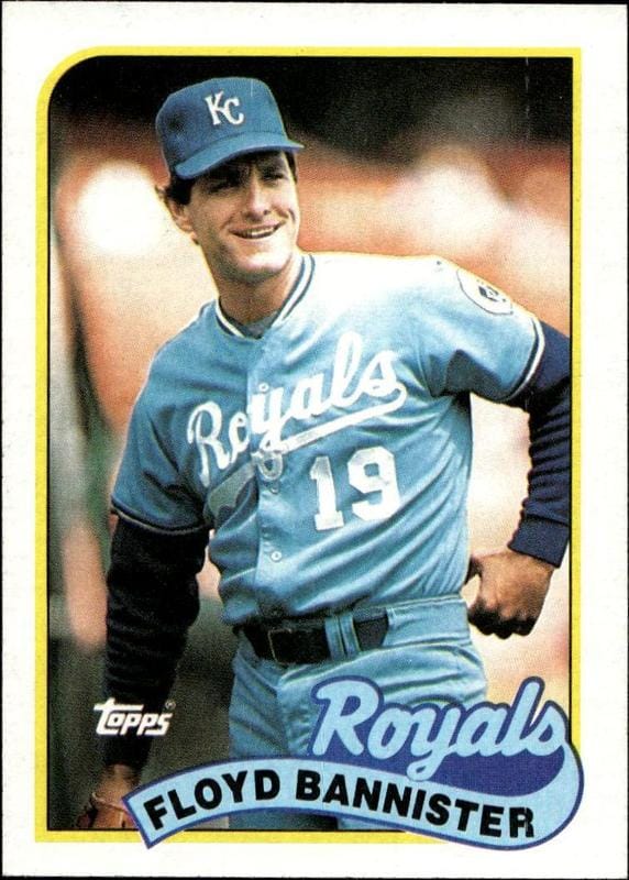 1989 Topps Floyd Bannister #638 trading card
