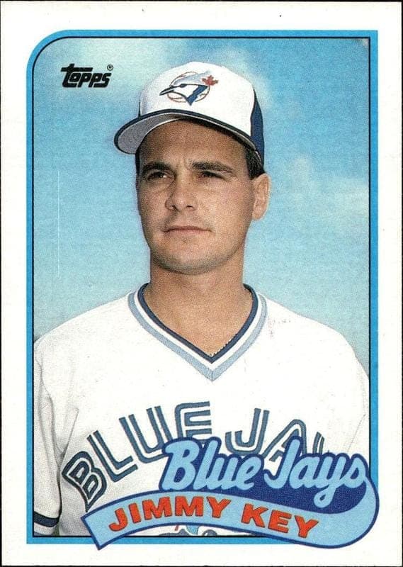 1989 topps Jimmy Key