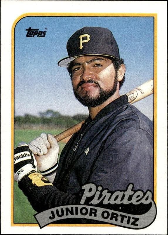 1989 topps Junior Ortiz