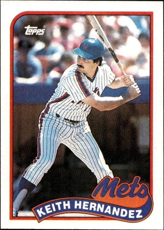 1989 Topps Keith Hernandez #480 trading card