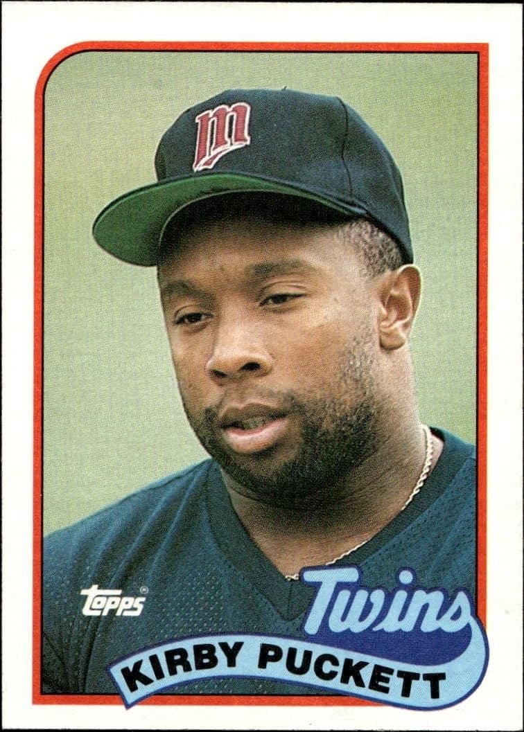 1989 topps Kirby Puckett
