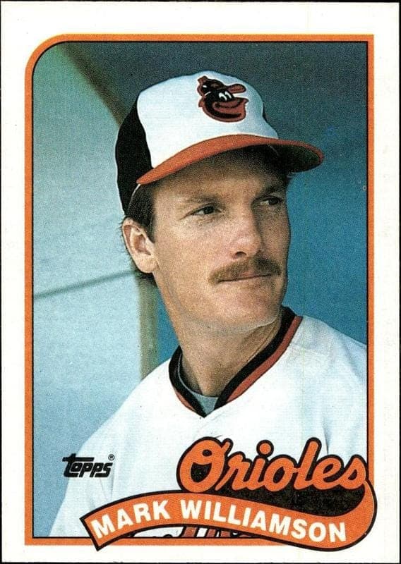 1989 topps Mark Williamson