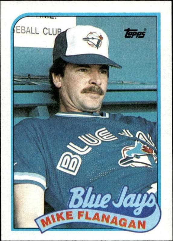 1989 topps Mike Flanagan