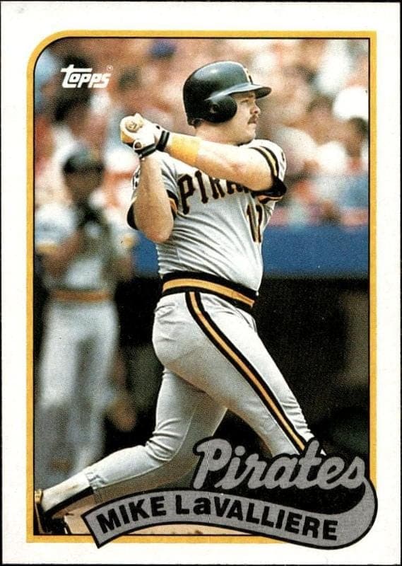1989 topps Mike LaValliere