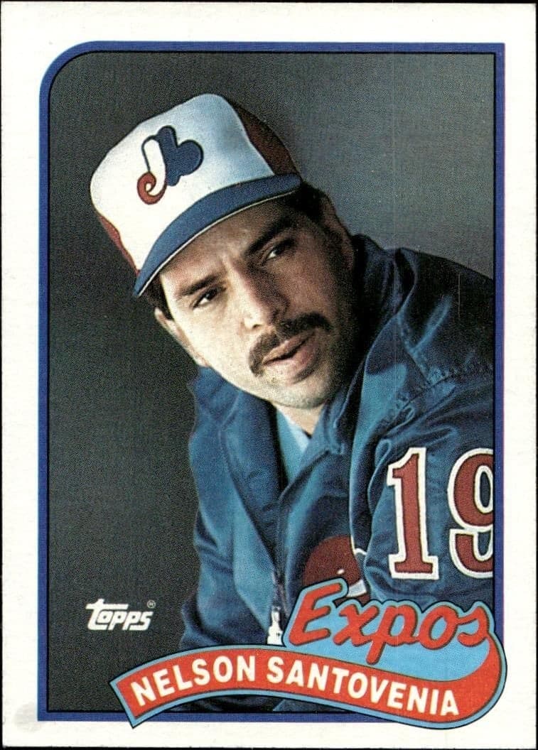 1989 topps Nelson Santovenia