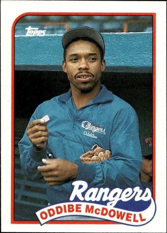 1989 Topps Oddibe McDowell #183