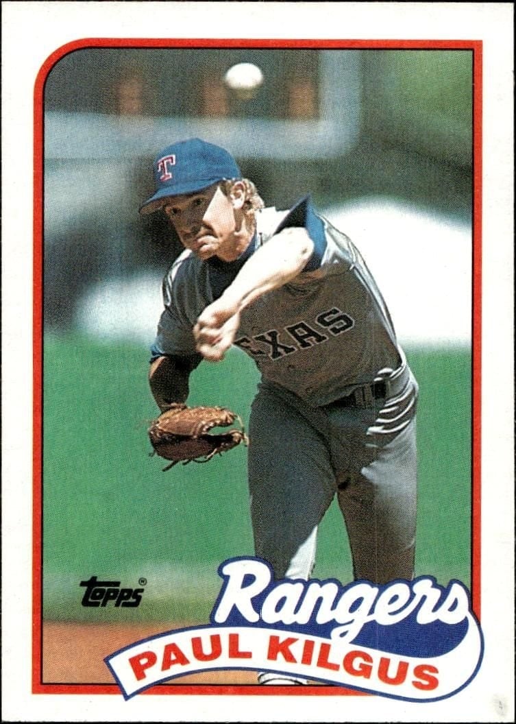 Paul Kilgus 1989 Topps #276 Baseball Trading Card - Front 1989 Topps Paul Kilgus #276 baseball trading card front