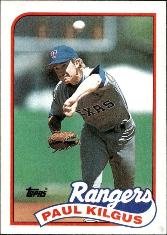 1989 Topps Paul Kilgus #276 trading card