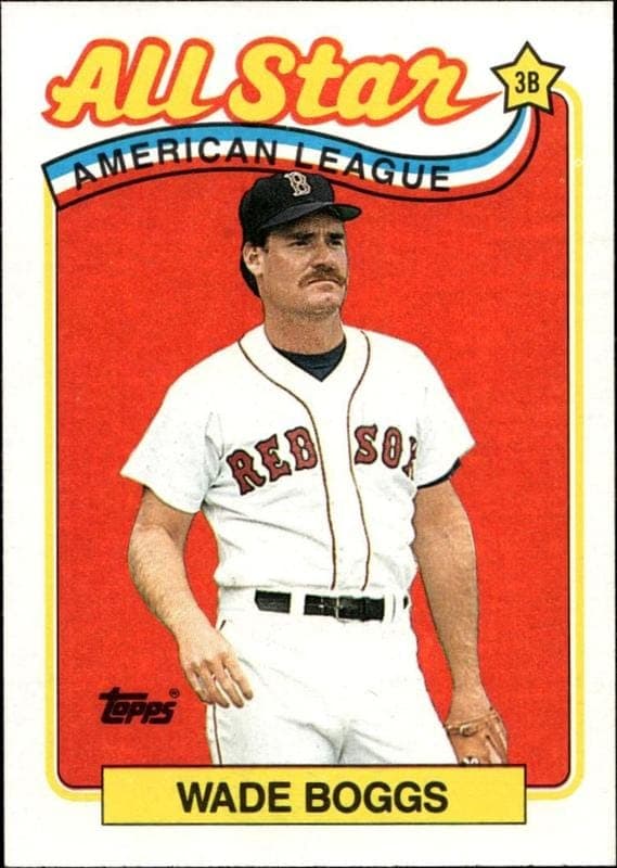 1989 Topps Wade Boggs #399 trading card
