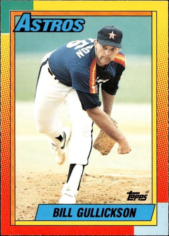 1990 Topps Traded Bill Gullickson #34T trading card