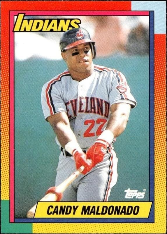 1990 Topps Traded Candy Maldonado #65T trading card