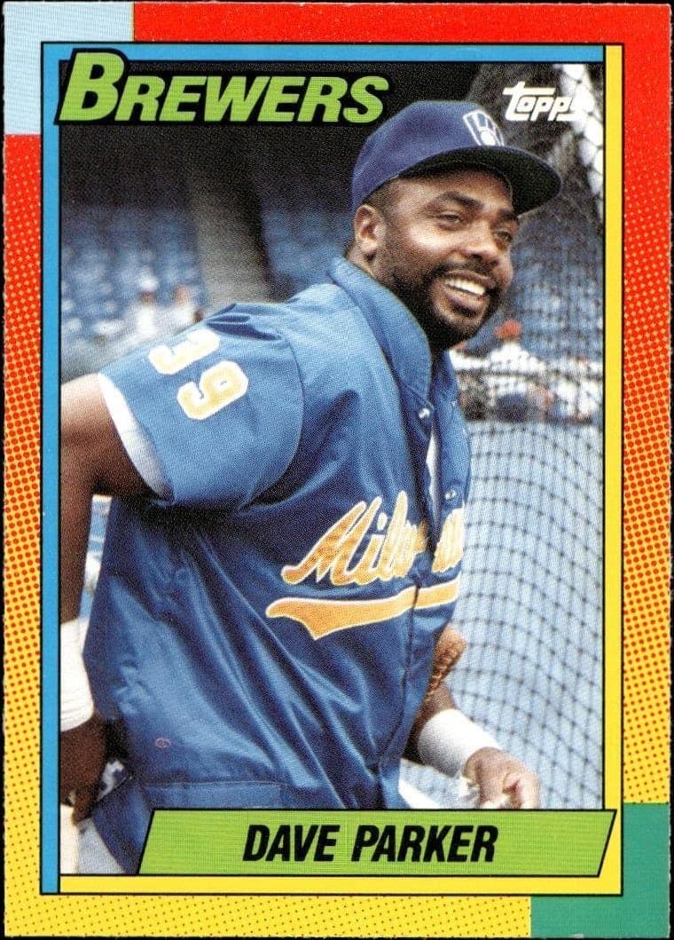 1990 topps Dave Parker