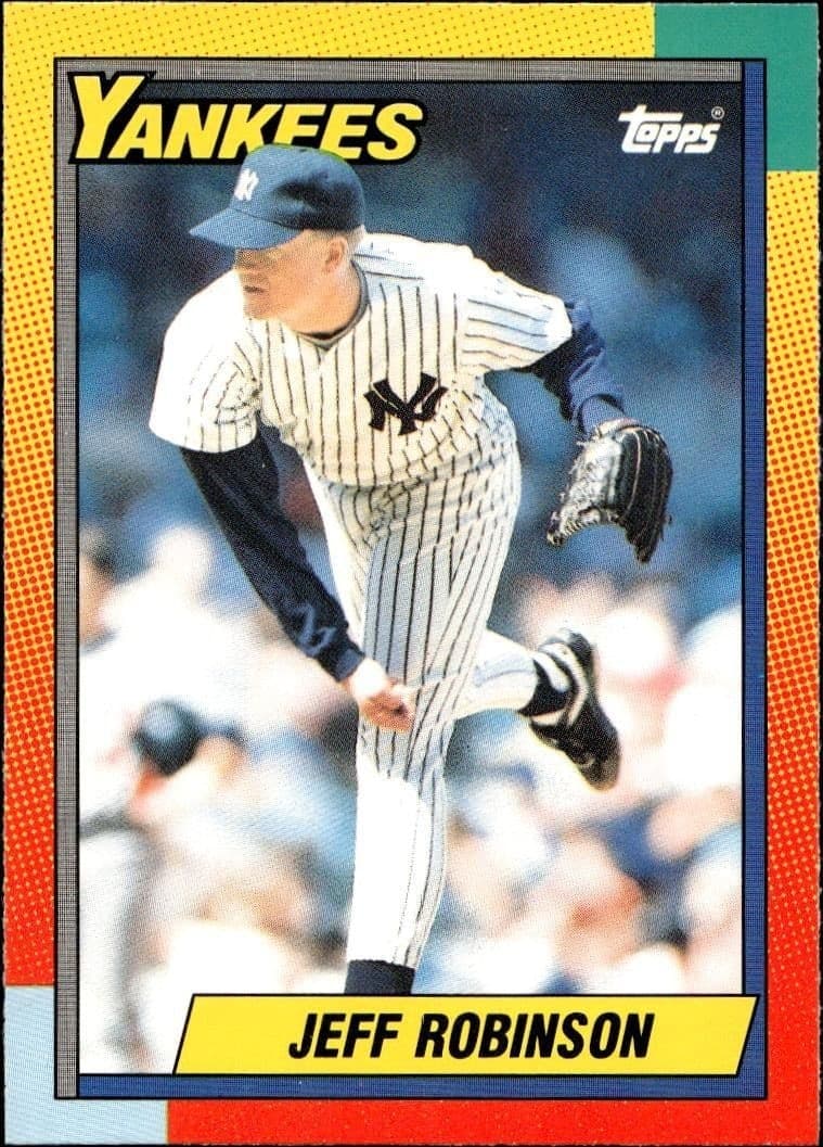 1990 topps Jeff Robinson