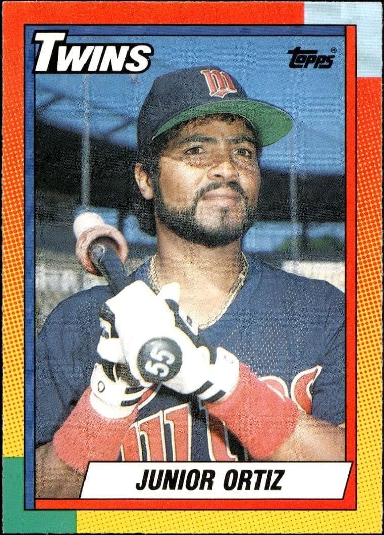 1990 topps Junior Ortiz