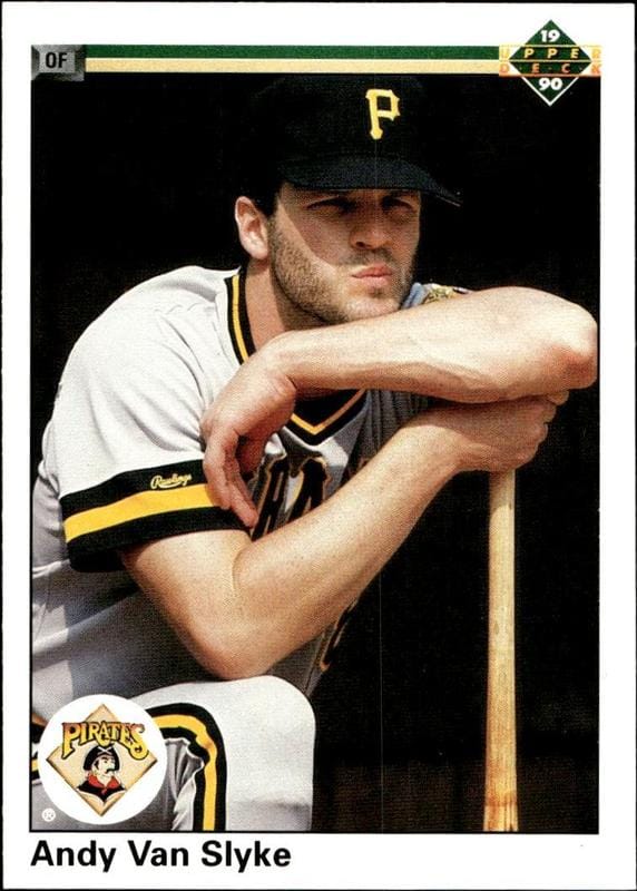 1990 Upper-Deck Andy Van Slyke #536 trading card
