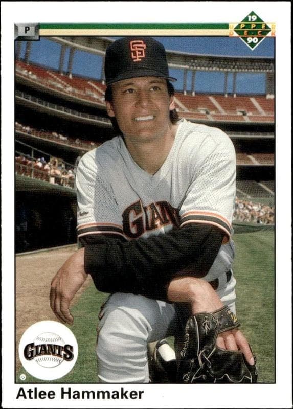 1990 Upper-Deck Atlee Hammaker #620 trading card