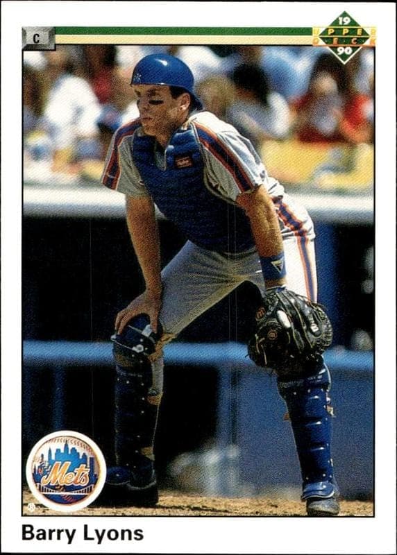 1990 Upper-Deck Barry Lyons #473 trading card