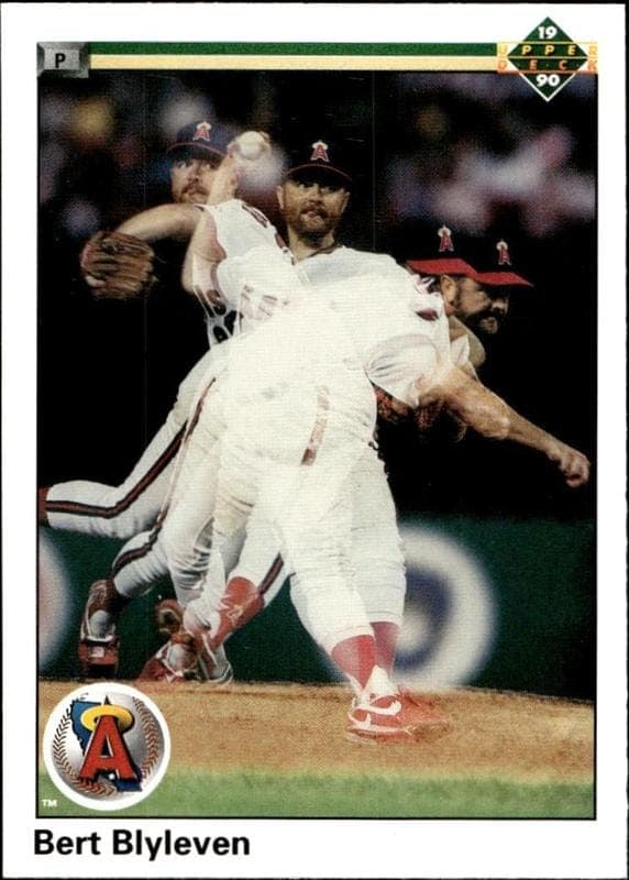 1990 Upper-Deck Bert Blyleven #527 trading card