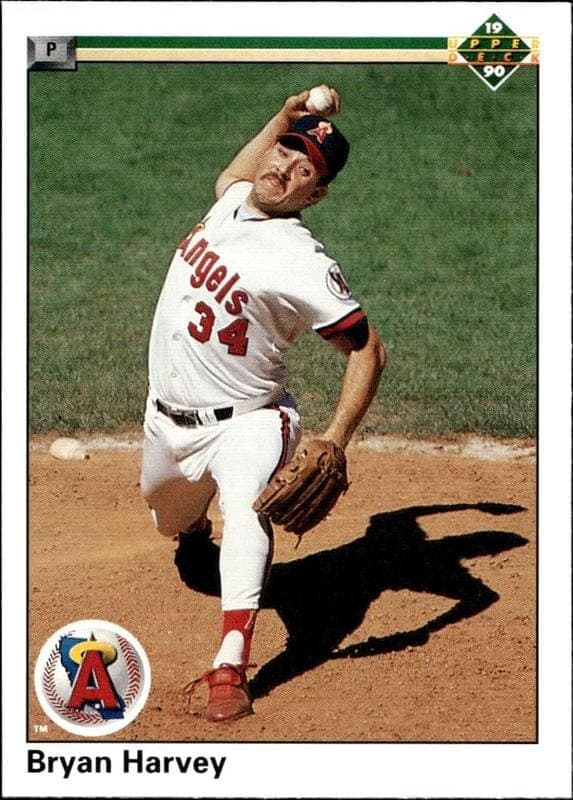 1990 Upper-Deck Bryan Harvey #686 trading card