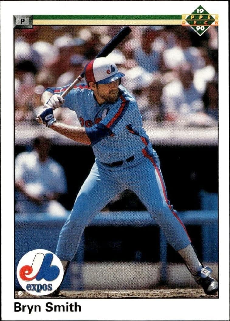 1990 upper-deck Bryn Smith