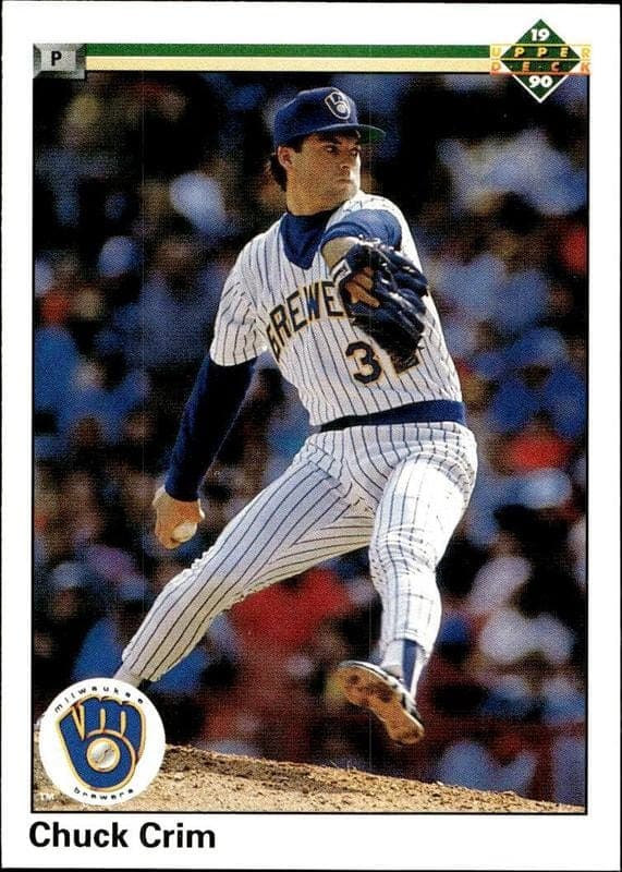 1990 Upper-Deck Chuck Crim #511 trading card