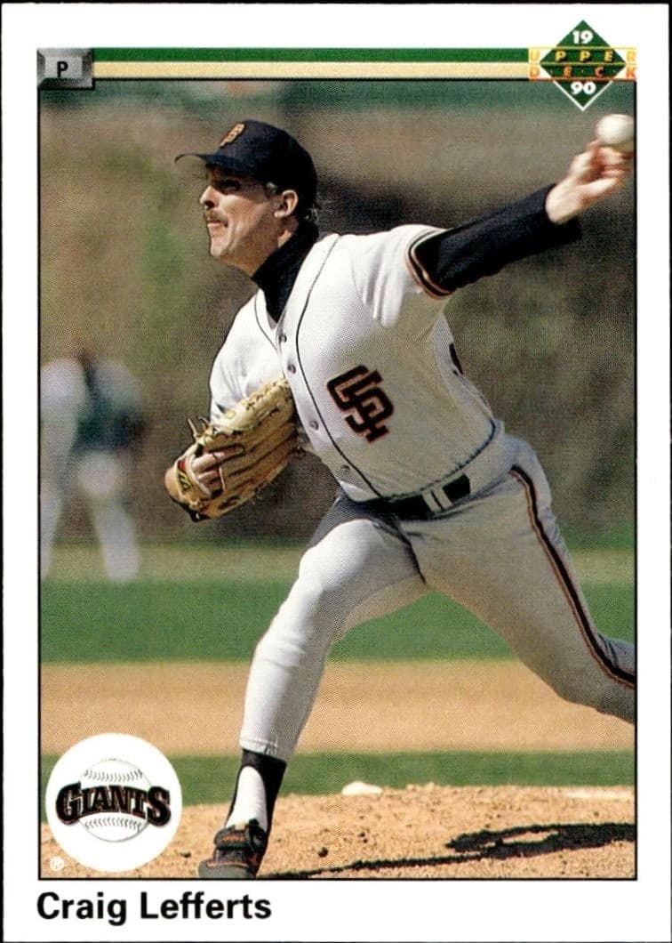 1990 upper-deck Craig Lefferts