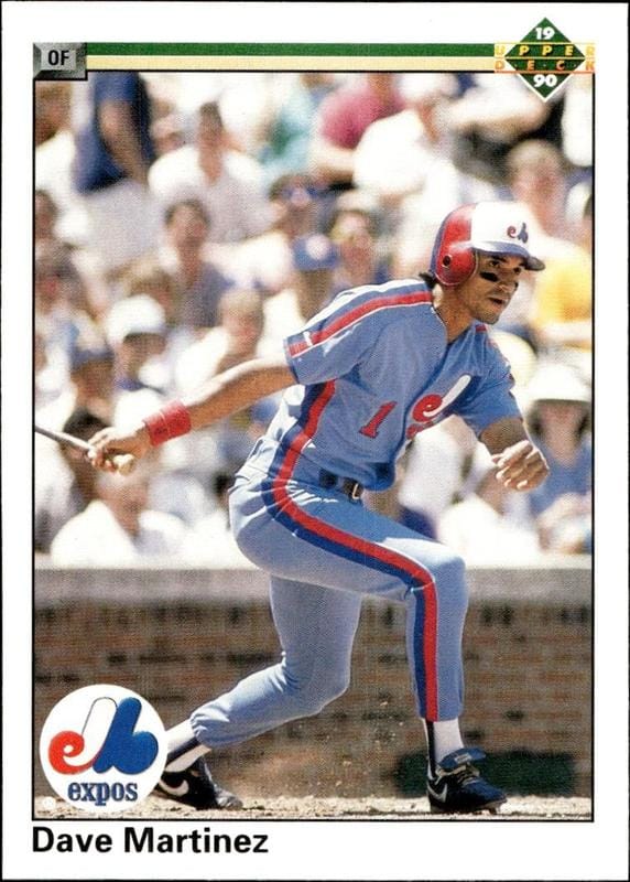 1990 Upper-Deck Dave Martinez #470 trading card