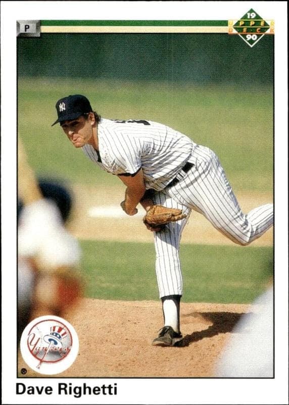 1990 Upper-Deck Dave Righetti #479 trading card