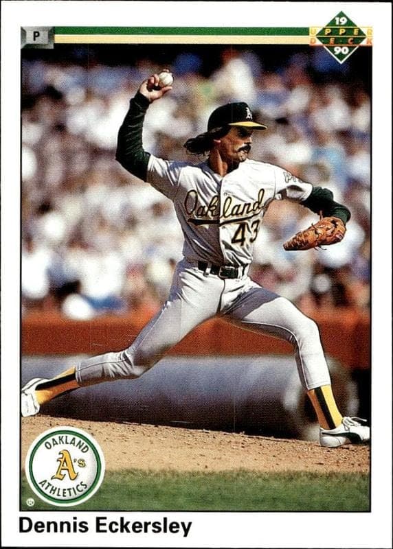 1990 Upper-Deck Dennis Eckersley #513 trading card