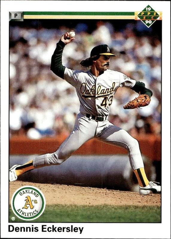 1990 Upper-Deck Dennis Eckersley #513 trading card