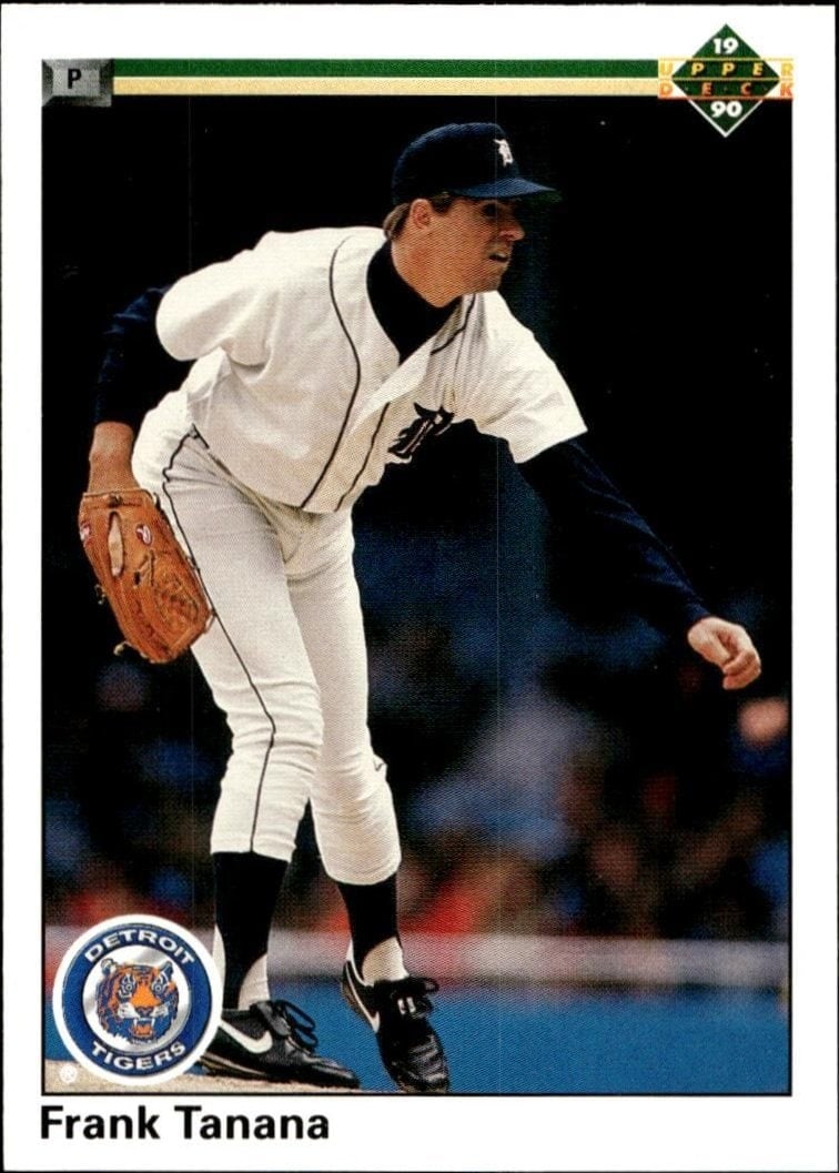 Frank Tanana 1990 Upper Deck #516 Baseball Trading Card - Front 1990 Upper Deck Frank Tanana #516 baseball trading card front
